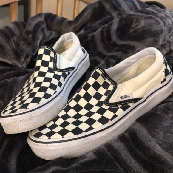 checkerboard vans pacsun